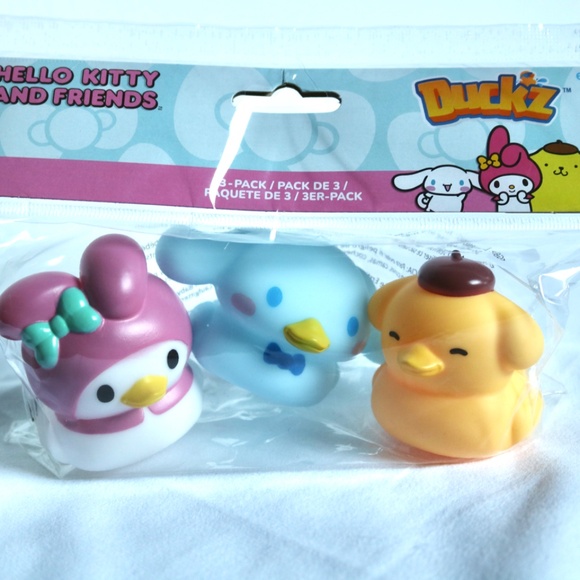 Hello Kitty & Friends Sanrio Rubber Duck Bath My Melody Cinnamoroll Pompompurin - Picture 6 of 6
